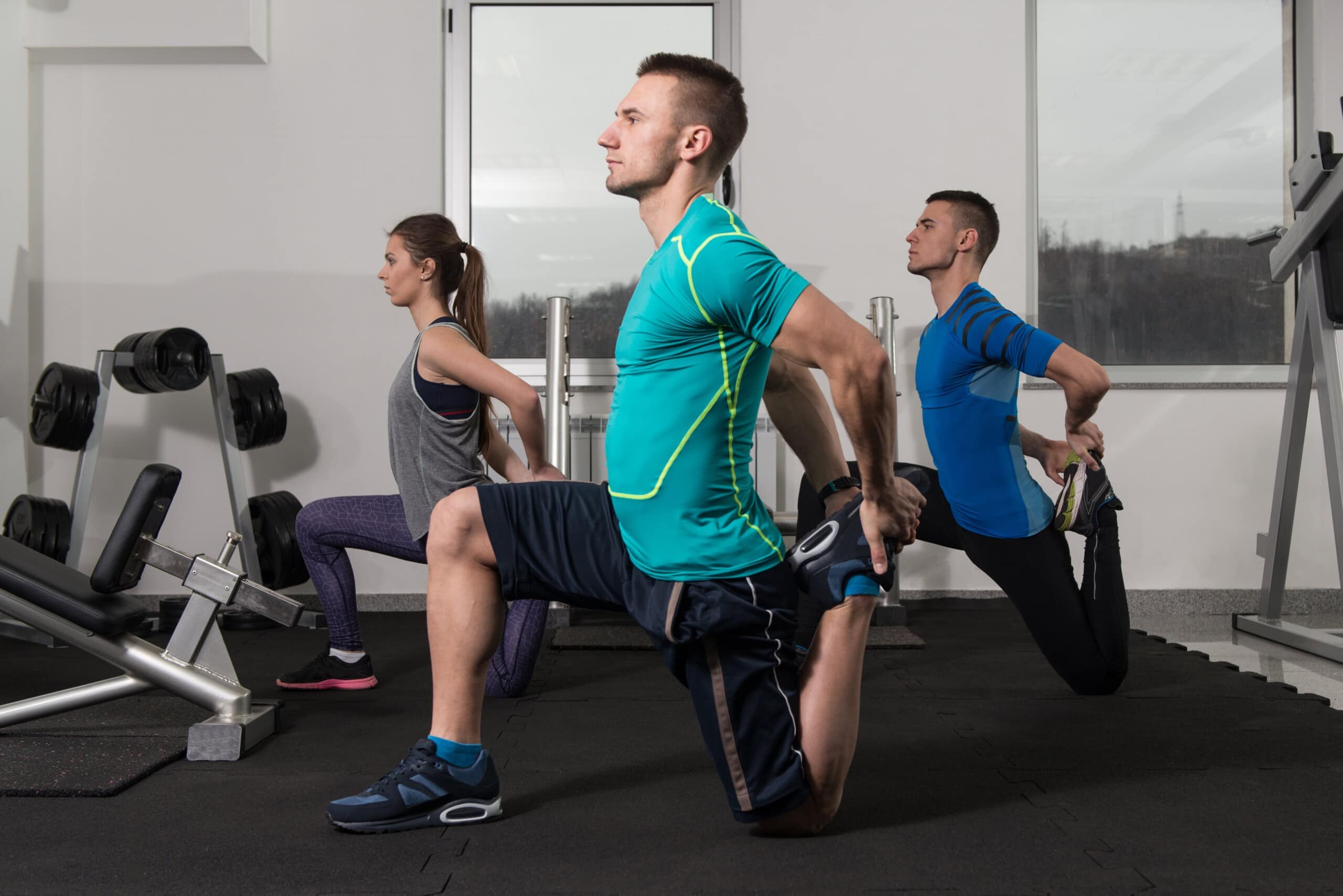 A person with some fitness experience