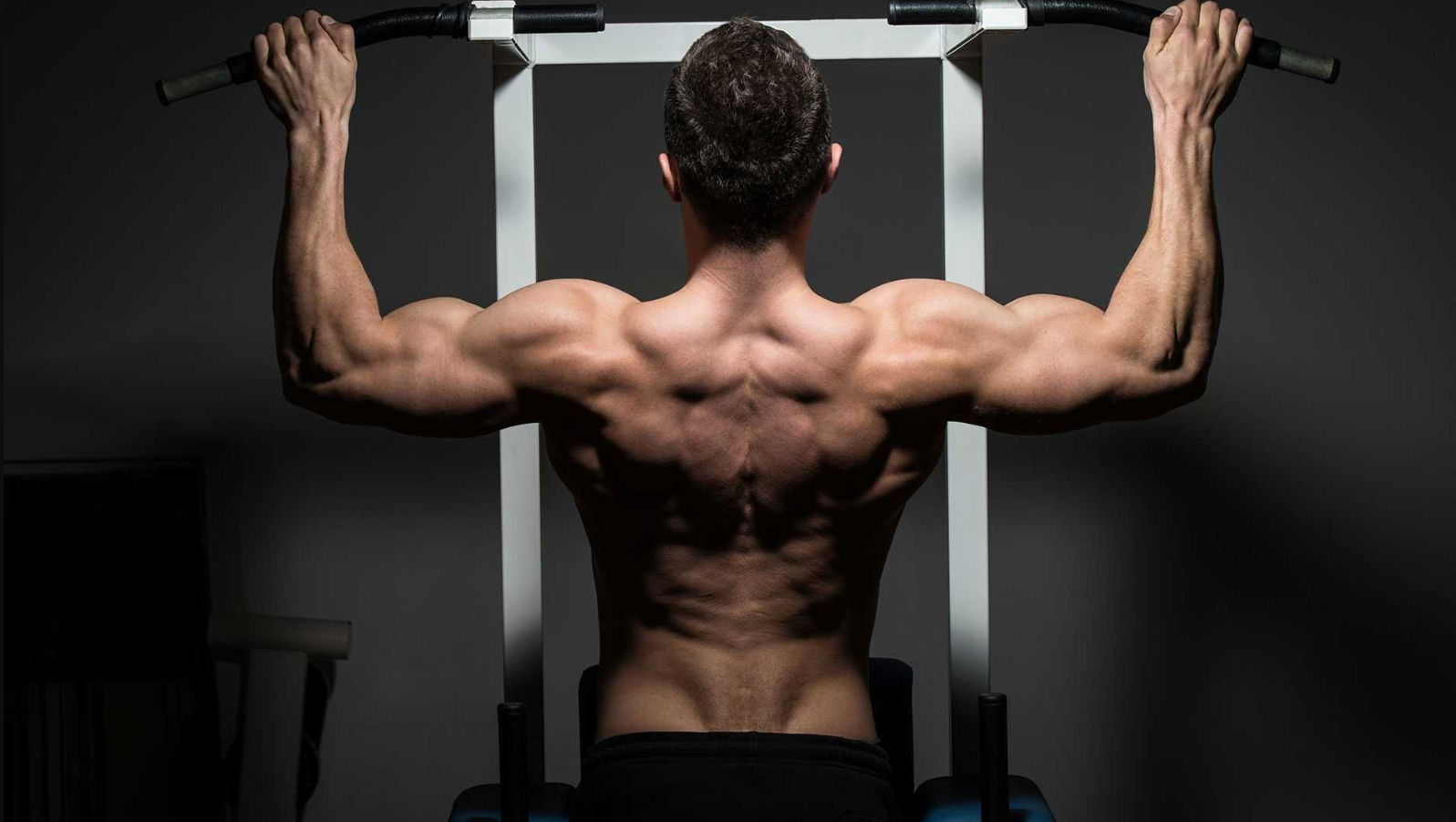 Woman doing a shoulder exercise
